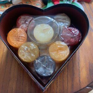 Vintage Lang Candles, NIB, Romance